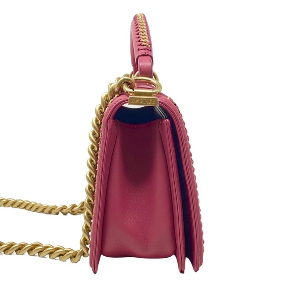 Rare Chanel Top Handle Boy Bag - Picture 3 of 6